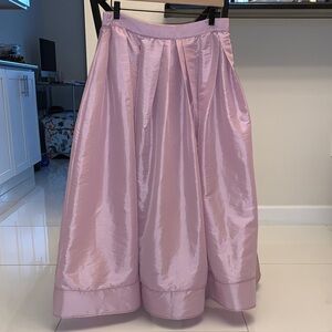 NWT FREE PEOPLE - Elegant Pink Parachute Skirt